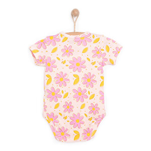 Çiçek Desenli Kısa Kol Body