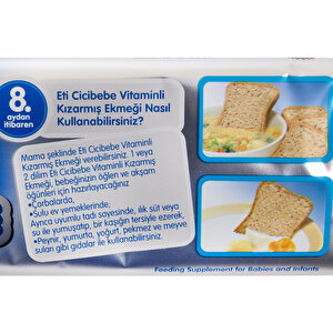 Cicibebe Vitaminli Bebek Ekmeği 125 gr