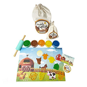 Çiftlik Konsept Doğal Oyun Hamur Seti Çiftlik Konsept Doğal Oyun Hamur Seti