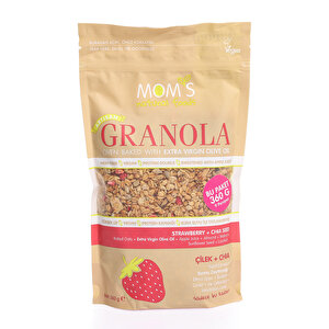 Mom's Natural Foods Çilek - Chia Granola