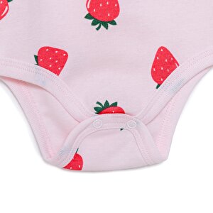 Çilek Desenli İp Askılı Body Çilek Desenli İp Askılı Body