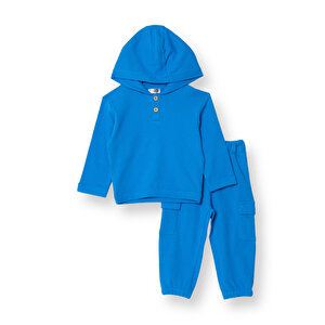 HelloBaby Circus Eşofman, Mavi, 6 - 9 Ay