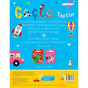 Çiz – Sil Aktivite Kitabı Güçlü Taşıtlar Çiz – Sil Aktivite Kitabı Güçlü Taşıtlar