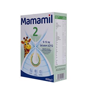 Çocuk Devam Sütü 2 Numara 6-12 Ay 400gr Çocuk Devam Sütü 2 Numara 6-12 Ay 400gr