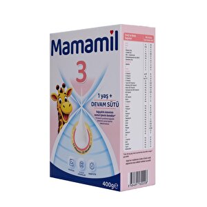 Çocuk Devam Sütü 3 Numara 1+ Yaş 400gr Çocuk Devam Sütü 3 Numara 1+ Yaş 400gr