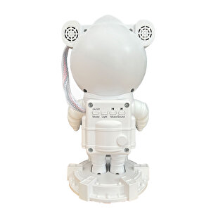 Çocuk Uzaktan Kumandalı Astranot Projektör Gece Lambası