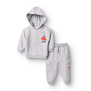 HelloBaby Cool Din, Gri Melanj, 6 - 9 Ay