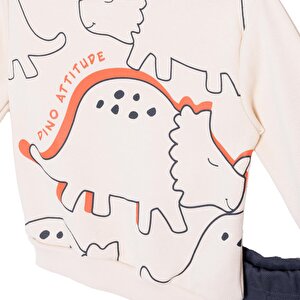 Cool Dino Sweatshirt-Pantolon