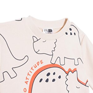 Cool Dino Sweatshirt-Pantolon