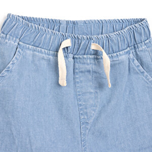 Cosmic Line Erkek Denim Şort Erkek Bebek