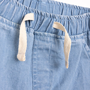 Cosmic Line Erkek Denim Şort Erkek Bebek