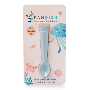 Pandish Crabby Silikon Kaşık Bluish