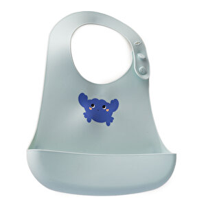 Crabby Silikon Önlük Bluish