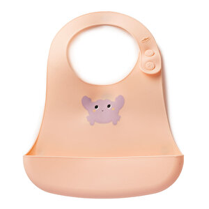 Pandish Crabby Silikon Önlük Pinky