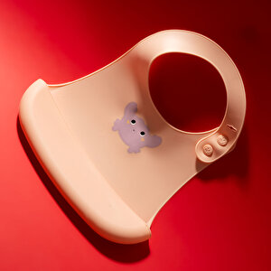 Crabby Silikon Önlük Pinky