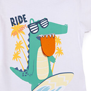 Crocodile Erkek Tshirt Erkek Bebek Crocodile Erkek Tshirt Erkek Bebek