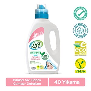 Life by Fakir Baby Bitkisel Çamaşır Deterjanı 2000ml Life by Fakir Baby Bitkisel Çamaşır Deterjanı 2000ml
