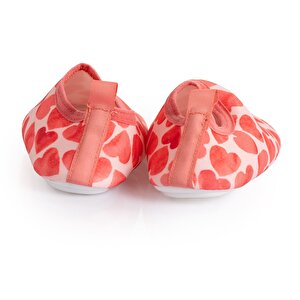 Desenli Deniz Ayakkabısı Kız Bebek Desenli Deniz Ayakkabısı Kız Bebek