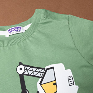 Fun World 3D Erkek Tshirt-Şort Erkek Bebek