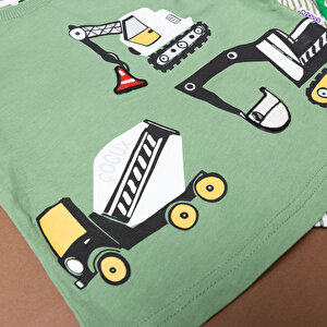 Fun World 3D Erkek Tshirt-Şort Erkek Bebek