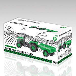 Römorklu Pedallı Traktör