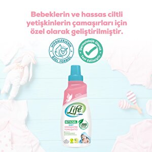 Life by Fakir Baby %100 Bitkisel Konsantre Yumuşatıcı 1500 ml (60 yıkama)