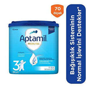 3 Devam Sütü Akıllı Kutu 350 gr 9-12 Ay 3 Devam Sütü Akıllı Kutu 350 gr 9-12 Ay