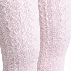 Jakarlı  Külotlu Çorap Kız Bebek