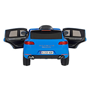 W416QHG4 Porsche Uzaktan Kumandalı 12 V Akülü Araba Mavi