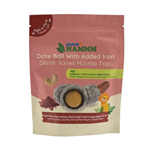 HAMMM Demir İlaveli Hurma Topu 70 gr