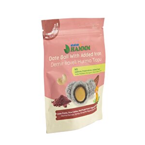 Demir İlaveli Hurma Topu 70 gr