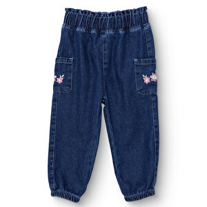 HelloBaby Denim Pantol, İndigo, 6 - 9 Ay
