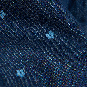 Kız Bebek Denim Pantolon Reçme Paça Kız Bebek Denim Pantolon Reçme Paça