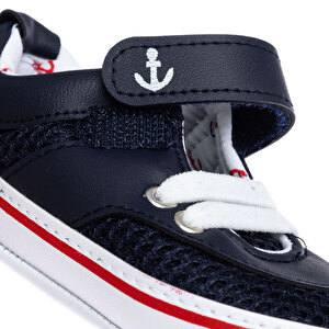 Deniz Çapa Desenli Patik Erkek Bebek