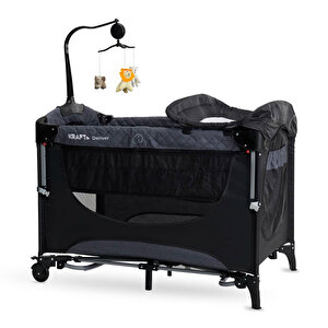 Kraft Denver Park Yatak 63x10, Dark Gray