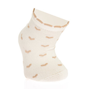 Desenli 2li Soket Çorap Kız Bebek