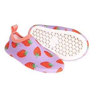 Desenli Deniz Ayakkabısı Kız Bebek Desenli Deniz Ayakkabısı Kız Bebek