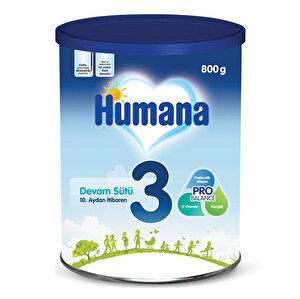 Humana Devam Sütü 3 800g, 3