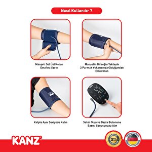 Dijital Tansiyon Aleti (Türkçe Seslendirmeli)