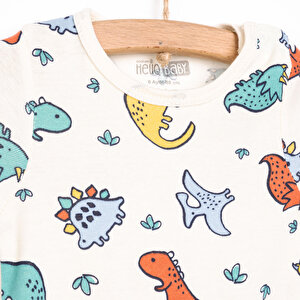 Dinazor Desenli Kısa Kol Body Dinazor Desenli Kısa Kol Body