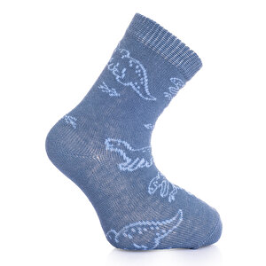 Dinozor Desenli Erkek 3lü Soket Çorap Erkek Bebek Dinozor Desenli Erkek 3lü Soket Çorap Erkek Bebek