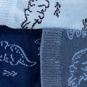 Dinozor Desenli Erkek 3lü Soket Çorap Erkek Bebek Dinozor Desenli Erkek 3lü Soket Çorap Erkek Bebek