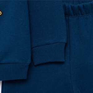 Erkek Bebek Eşofman Takımı Bisiklet Yaka Uzun Kol Ribanalı Paça Erkek Bebek Eşofman Takımı Bisiklet Yaka Uzun Kol Ribanalı Paça