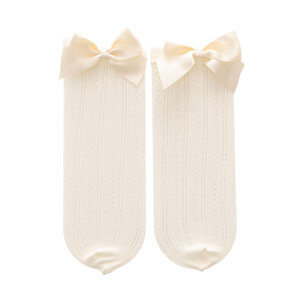 HelloBaby Dizaltı Çorap, Ekru, 0-12 Ay