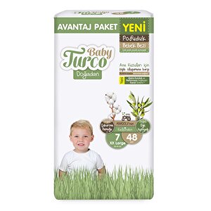 Baby Turco Doğadan 7 B 7 Beden,48 Adet Baby Turco Doğadan 7 B 7 Beden,48 Adet