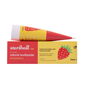 Doğal Diş Macunu 0-6 Yaş - Çilek Doğal Diş Macunu 0-6 Yaş - Çilek