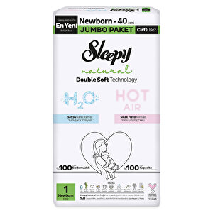 Sleepy Natural D. Soft 1 Beden,40 Adet