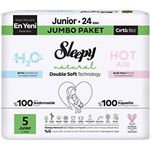 Sleepy Natural D. Soft  5 Beden,24 Adet