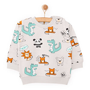 HelloBaby Basic Az Şardon, Desenli, 6 Ay