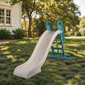 2in1 Büyük Su Kaydırağı Yeşil